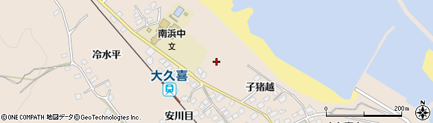 青森県八戸市鮫町子猪越14周辺の地図
