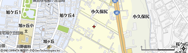 青森県八戸市新井田小久保尻1周辺の地図