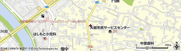青森県八戸市新井田（中町）周辺の地図