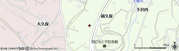 青森県八戸市沢里鍋久保38周辺の地図
