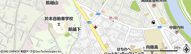 青森県八戸市田向荒屋敷周辺の地図