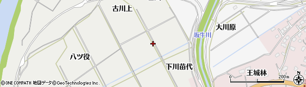 青森県八戸市八幡（古川）周辺の地図