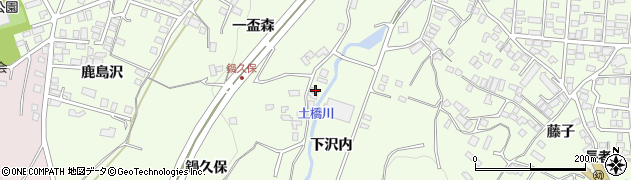 青森県八戸市沢里下沢内37周辺の地図