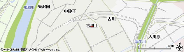 青森県八戸市八幡（古川上）周辺の地図