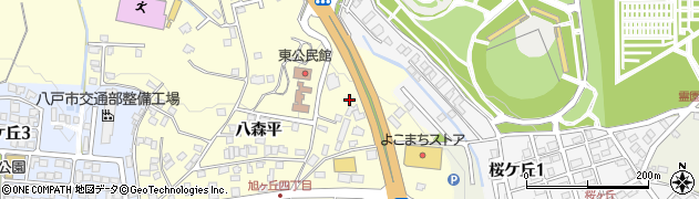 青森県八戸市新井田小久保尻25周辺の地図