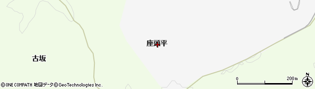 青森県八戸市尻内町座頭平周辺の地図