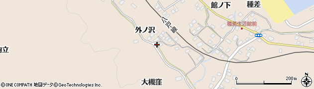 青森県八戸市鮫町外ノ沢15周辺の地図
