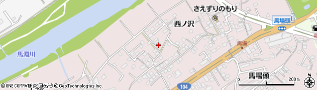 青森県八戸市田面木法霊林7周辺の地図