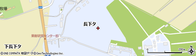 青森県五戸町（三戸郡）扇田（長下タ）周辺の地図