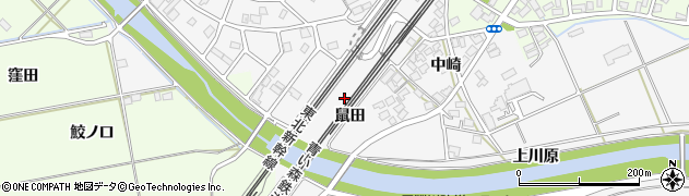 青森県八戸市尻内町鼠田周辺の地図