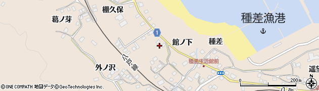 青森県八戸市鮫町外ノ沢1周辺の地図