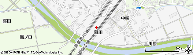 青森県八戸市尻内町（鼠田）周辺の地図