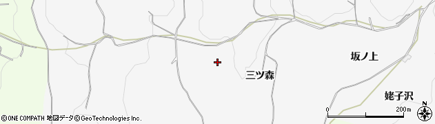 青森県八戸市尻内町三ツ森周辺の地図