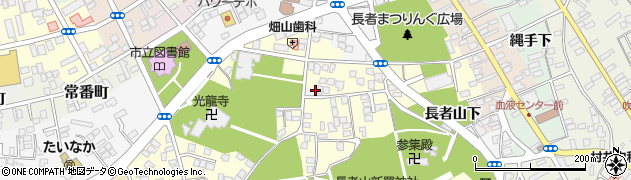 青森県八戸市糠塚長者山周辺の地図
