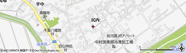 青森県八戸市尻内町（尻内）周辺の地図