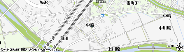 青森県八戸市尻内町（中崎）周辺の地図