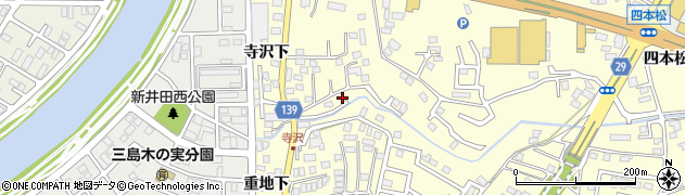 青森県八戸市新井田寺沢1-9周辺の地図