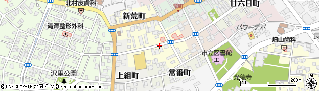 青森県八戸市上徒士町周辺の地図