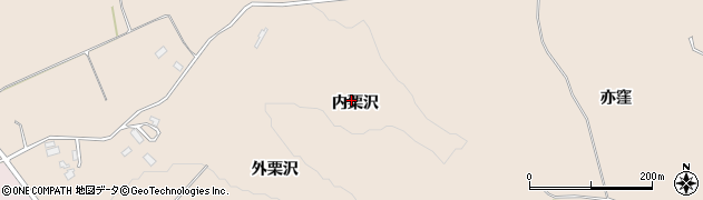 青森県八戸市鮫町（内栗沢）周辺の地図