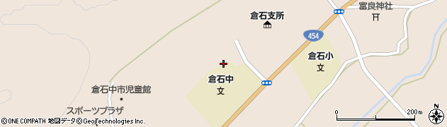 青森県三戸郡五戸町倉石中市上ミ平周辺の地図