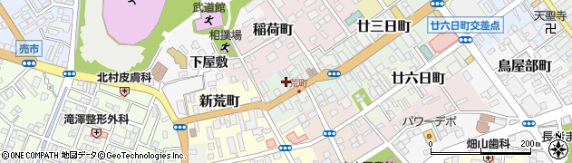 青森県八戸市荒町8周辺の地図