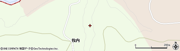青森県五戸町（三戸郡）倉石又重（牧内沢）周辺の地図