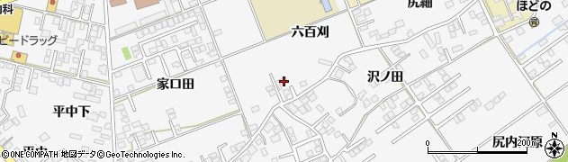 青森県八戸市尻内町六百刈23周辺の地図