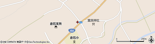倉石郵便局 ＡＴＭ周辺の地図
