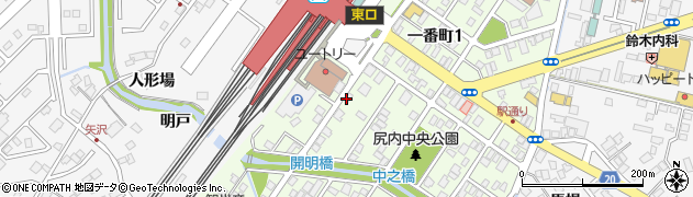 ニッポンレンタカー八戸駅東口営業所周辺の地図