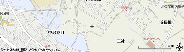 青森県八戸市大久保三社4周辺の地図