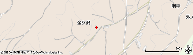 青森県八戸市豊崎町金ケ沢16周辺の地図