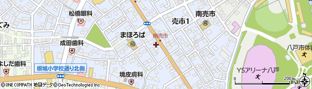 名久井クリーニング店周辺の地図