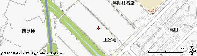青森県八戸市尻内町（上谷地）周辺の地図