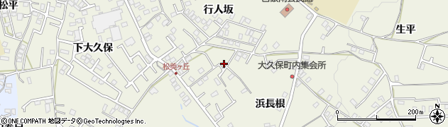 青森県八戸市大久保浜長根6周辺の地図