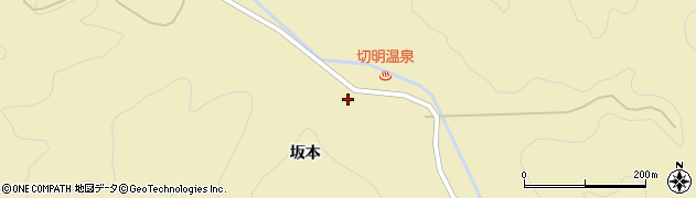青森県平川市切明（坂本）周辺の地図