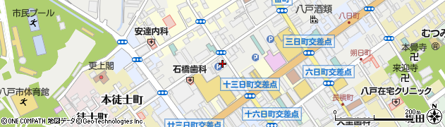 ブリヂストン化工品ジャパン株式会社　青森営業所周辺の地図