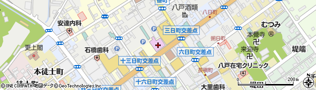 八戸ポータルミュージアム（はっち）周辺の地図