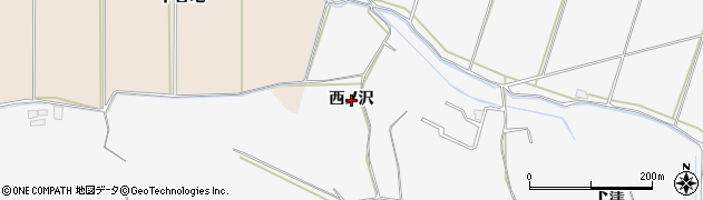 青森県八戸市尻内町（西ノ沢）周辺の地図