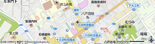 株式会社金入　番町店周辺の地図
