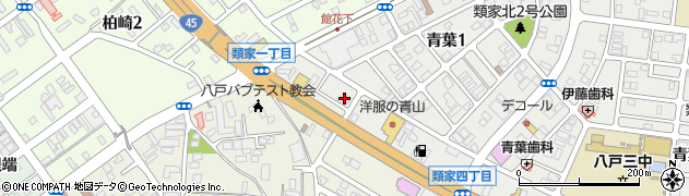 株式会社八戸プロパン商会周辺の地図