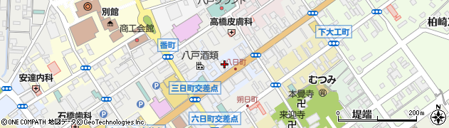 青森菅公学生服株式会社　八戸営業所周辺の地図