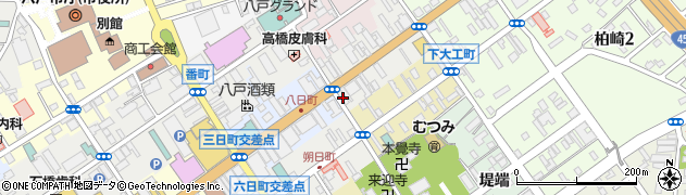 八戸ホンダ販売有限会社周辺の地図