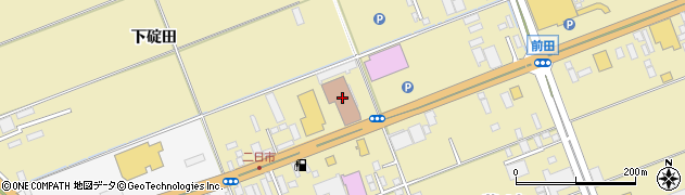 八戸西郵便局配達周辺の地図