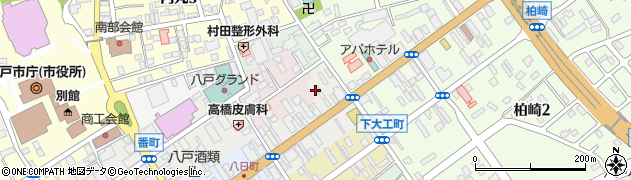 青森県八戸市十八日町6周辺の地図