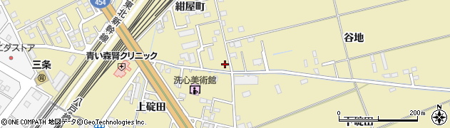 青森県八戸市長苗代紺屋町15周辺の地図