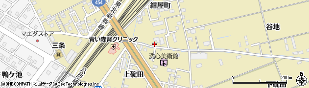 青森県八戸市長苗代紺屋町18周辺の地図