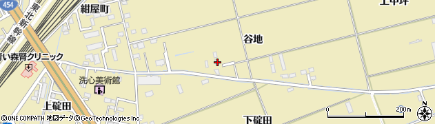 青森県八戸市長苗代谷地8周辺の地図