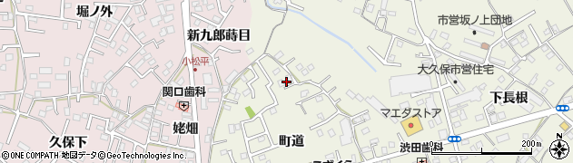 青森県八戸市大久保町道17周辺の地図