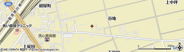 青森県八戸市長苗代谷地9周辺の地図