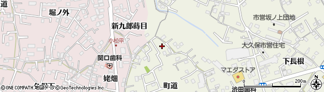 青森県八戸市大久保町道18周辺の地図
